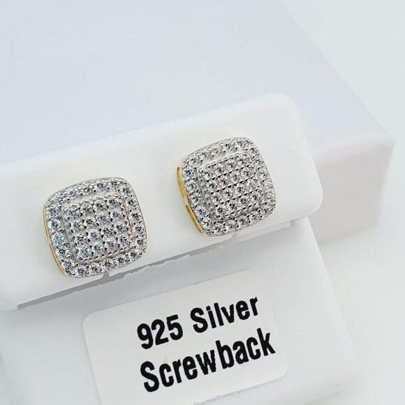 925 Sterling Silver Cubic Zirconia Earrings, U19254800 - Picture 7 of 11